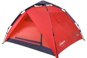 Палатка трехместная KingCamp LUCA Red (KT3091 Red)