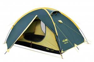 Палатка трехместная туристическая Tramp Ranger 3 v2 Зелёный TRT-126