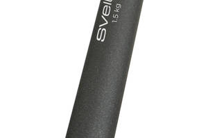 Палка гимнастическая бодибар Sveltus Steel Bar 1,5 кг Черный (SLTS-7101)