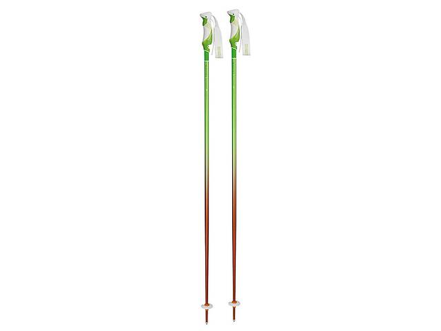 Палки горнолыжные Komperdell Rebellution 2 Ski Poles 120 см (18 мм) Green/Orange