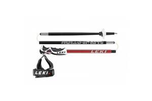 Палки Leki Alpinestick S faltstock elox 130 cm 130 Черный/Красный (1052-637 6705 130)