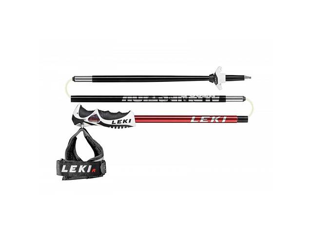 Палки Leki Alpinestick S faltstock elox 130 cm 130 Черный/Красный (1052-637 6705 130)