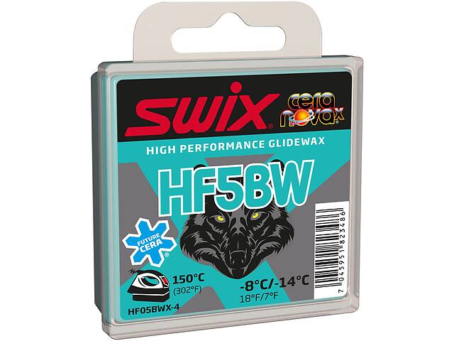 Парафин Swix HF5BWX Black W -8 °C/-14°C 40g (1052-HF05BWX-4)