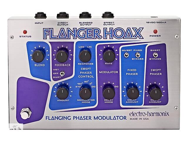 Педаль ефектів Electro-Harmonix Flanger Hoax