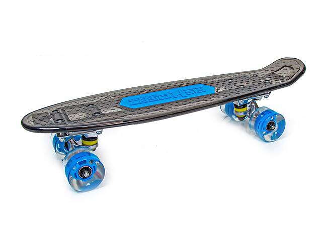 Penny Board Fish Skateboard Original Black Музична та світна (218437944)