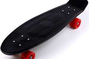 Пенниборд (Penny Board) Nickel 27 Black Матовые колеса