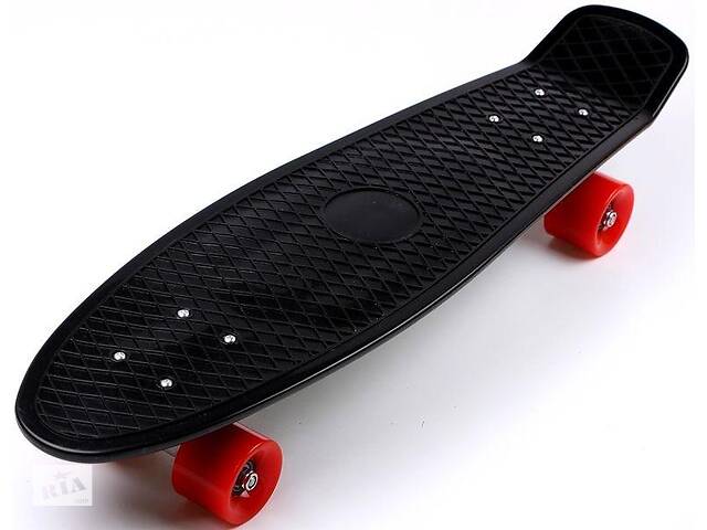 Пенниборд (Penny Board) Nickel 27 Black Матовые колеса