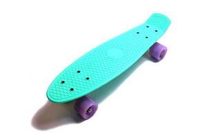 Пенниборд Penny Board с подсветкой Бирюзовый