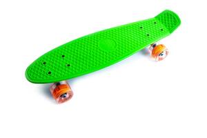 Пенниборд Penny Board с подсветкой Green