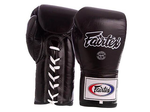 Рукавички боксерські BGL6 Fairtex 14oz Чорний (37475018)
