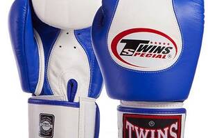 Перчатки боксерские BGVL9 Twins 14oz Сине-белый (37426094)