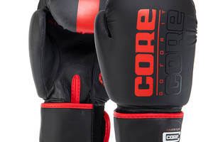 Перчатки боксерские BO-8540 Core 12oz Черно-красный (37568006)
