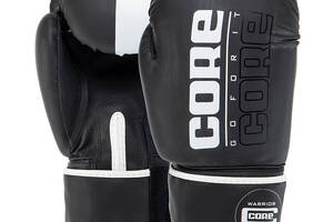 Перчатки боксерские BO-8540 Core 12oz Черно-серый (37568006)