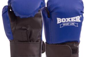 Перчатки боксерские BOXER 2026 4 Синий