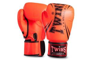 Перчатки боксерские FBGVSD3-TW6 Twins 14oz Темно-оранжевый (37426071)