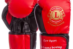 Перчатки боксерские LEV UR LV-4280 10 Красный