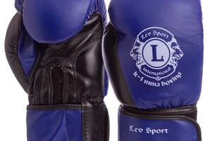Перчатки боксерские LEV UR LV-4280 10 Синий