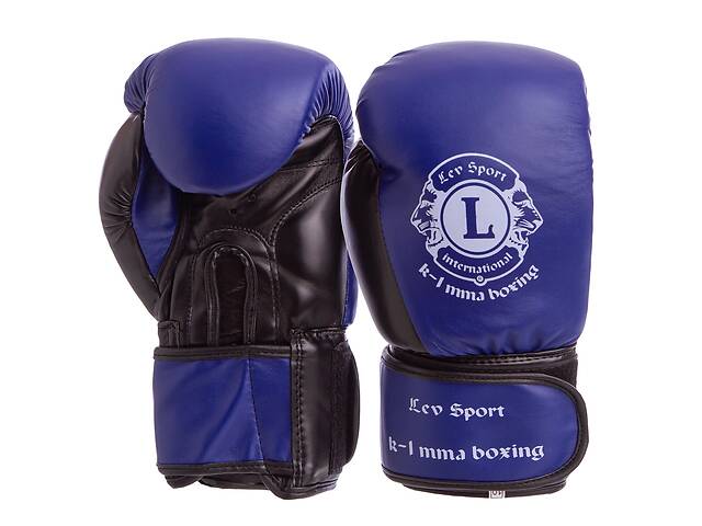 Перчатки боксерские LEV UR LV-4280 12 Синий