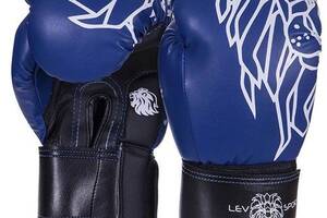 Перчатки боксерские LV-4280 Lev Sport 12oz Синий (37423005)
