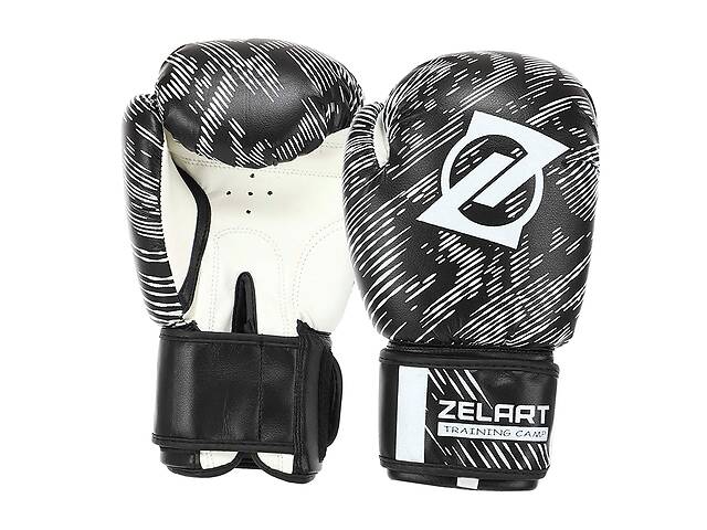 Перчатки боксерские MA-5018 Zelart 8oz Черный (37429451)
