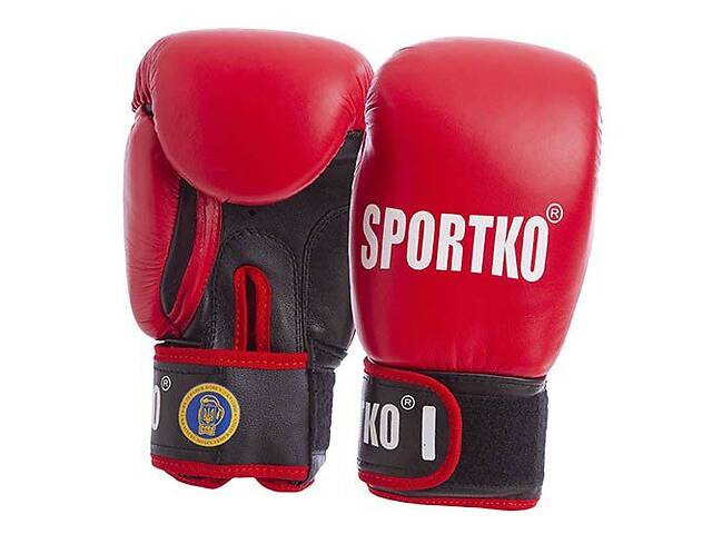 Перчатки боксерские SP-4705 Sportko 10oz Красный (37451033)