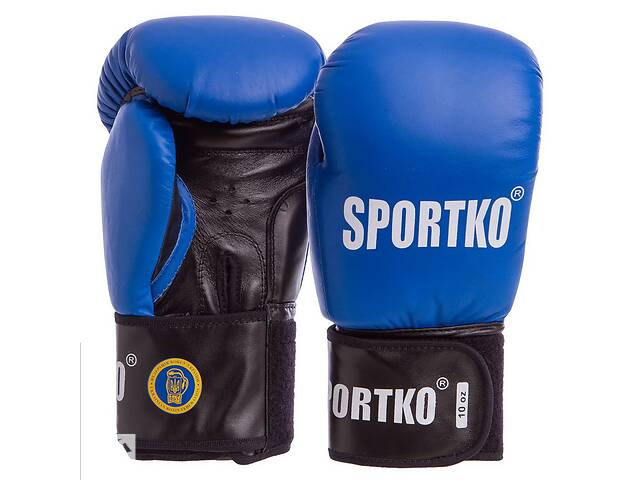 Перчатки боксерские SPORTKO UR SP-4705 12 Синий