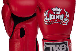 Перчатки боксерские TOP KING Super AIR TKBGSA 14 унций Красный