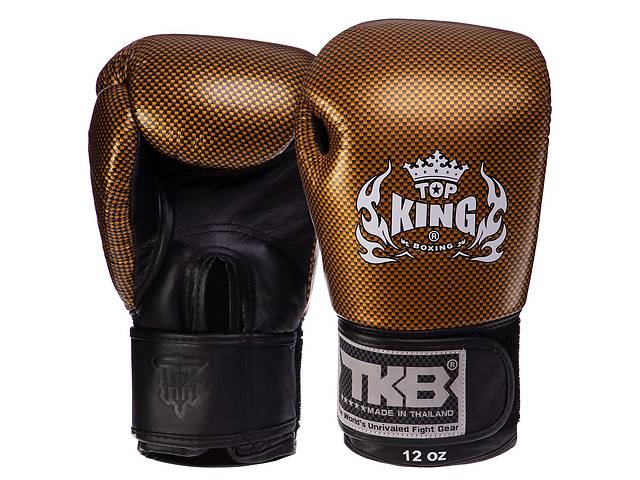 Перчатки боксерские TOP KING Super Snake TKBGEM-02 10 Черный-золотой