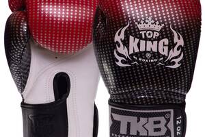 Перчатки боксерские TOP KING Super Star TKBGSS-01 10 Черный-красный