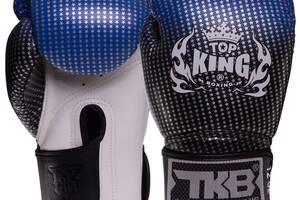 Перчатки боксерские TOP KING Super Star TKBGSS-01 14 Черный-синий