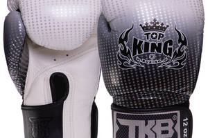 Перчатки боксерские TOP KING Super Star TKBGSS-01 16 Черный-серебряный