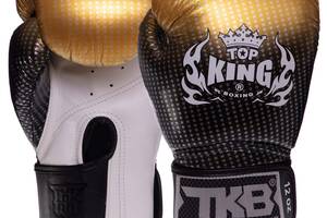 Перчатки боксерские TOP KING Super Star TKBGSS-01 18 Черный-золотой