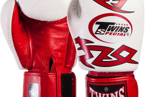 Перчатки боксерские TWINS FBGVL3-28 12 Красный-Белый