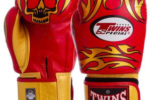 Перчатки боксерские TWINS FBGVL3-31 14 Красный-золотой