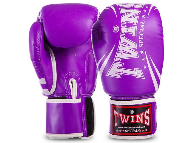 Перчатки боксерские TWINS FBGVSD3-TW6 14 Фиолетовый