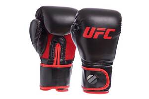 Перчатки боксерские UFC Myau Thai Style UHK-69673 UFC 12oz Черный (37512029)