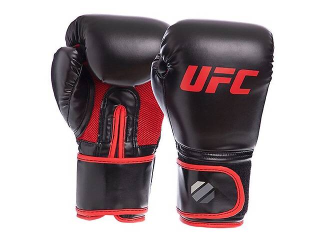 Перчатки боксерские UFC Myau Thai Style UHK-69673 UFC 12oz Черный (37512029)