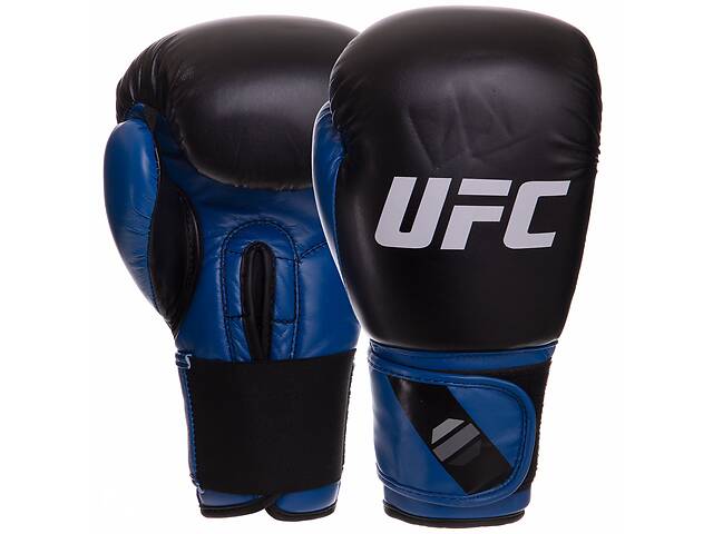 Перчатки боксерские UFC PRO Compact UHK-75001 S-M Синий-черный