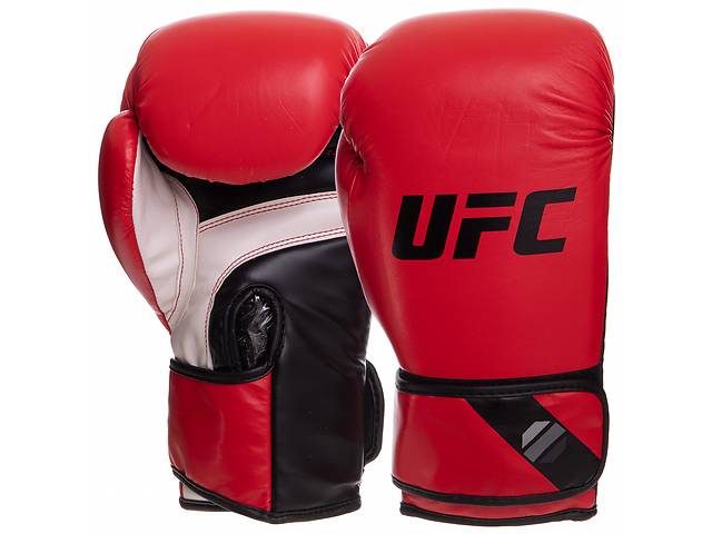 Перчатки боксерские UFC PRO Fitness UHK-75032 14 унций Красный