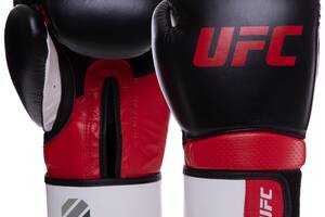 Перчатки боксерские UFC PRO Training UHK-69990 14 Красный-Черный
