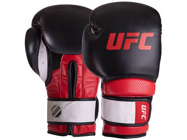 Перчатки боксерские UFC PRO Training UHK-69992 18 Красный-черный