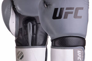 Перчатки боксерские UFC PRO Training UHK-69993 12 Серый-черный