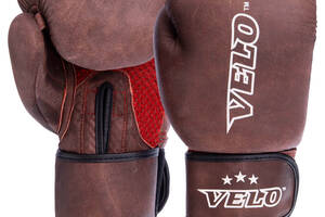 Перчатки боксерские VELO VL-2209 12 Красный