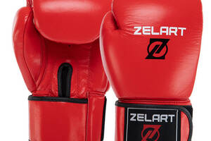 Перчатки боксерские VL-8477 Zelart 14oz Красный (37508159)