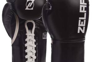 Перчатки боксерские ZELART BO-1348 10 Черный