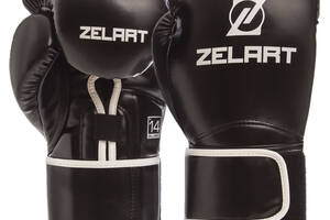 Перчатки боксерские ZELART BO-1391 14 Черный