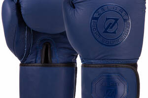 Перчатки боксерские Zelart VL-3074 10 Синий