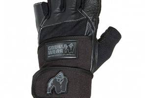 Перчатки Dallas Wrist Wrap Gorilla Wear S Черный (07369002)