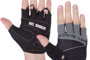 Перчатки для фитнеca Zelart SB-161576 S Черный-серый
