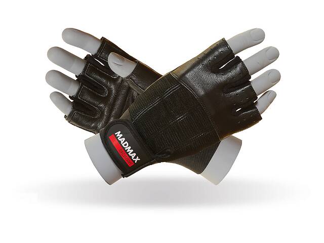 Перчатки для фитнеса MadMax MFG-248 Clasic Exclusive S Black